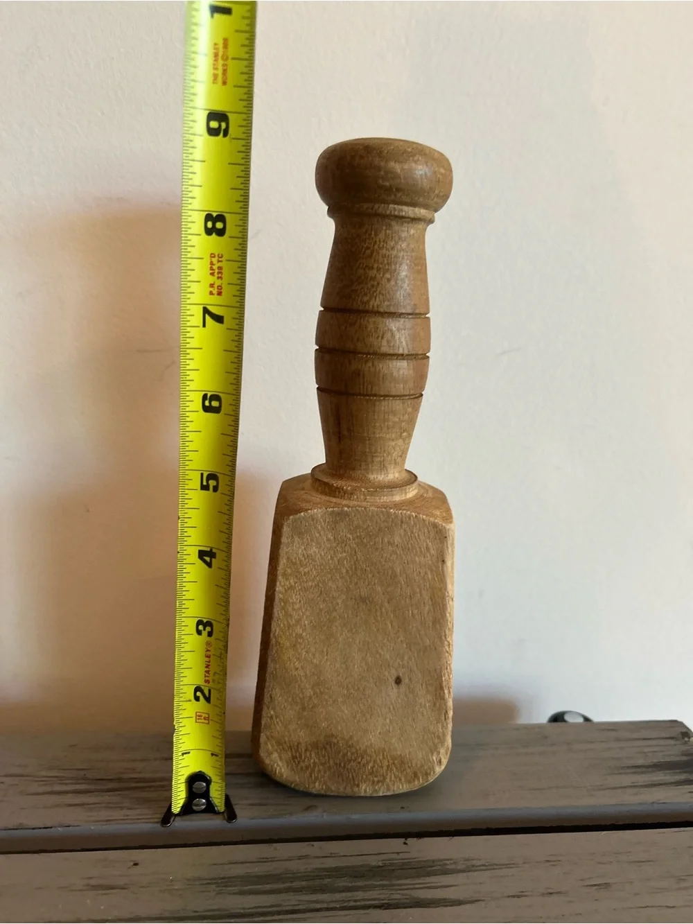 Vintage Primitive Wooden Potato Masher/Pestle